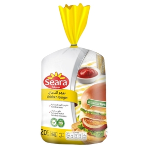 Seara Unbreaded Chicken Burger 1000G