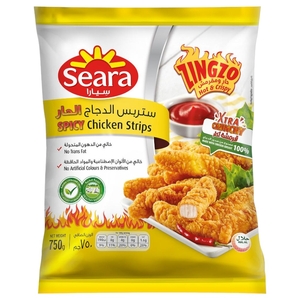 Seara Spicy Chicken Strips 750G
