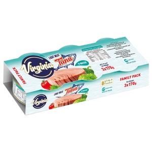 Virgina Light Meat Tuna In Water 170G