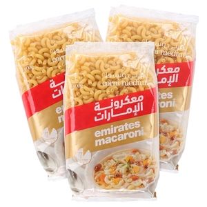 Emirates Macaroni Corni 400G X3