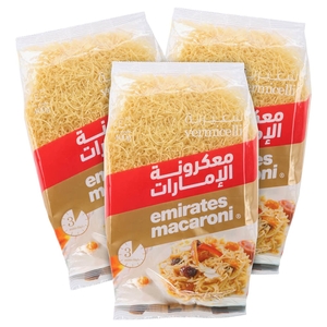 Emirates Macaroni Vermicelli Fine 400G X3