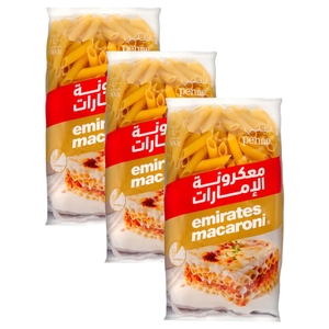 Emirates Macaroni Penne 400G X3