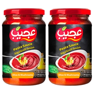 Ajeeb Pasta Sauce Olive 360G X 2