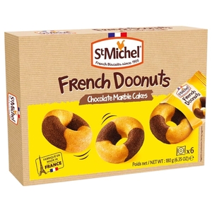 St Michel French Doonuts Chocolate Marble 180G