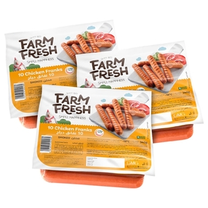 Farm Fresh Chicken Franks 340G X3