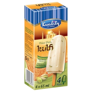 Kwality Malai Pista Kulfi 65Ml X 4