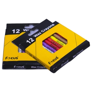 Focus Wax Crayons 24 Colors