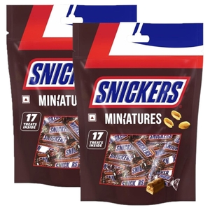 Snickers Miniatures 150G X 2