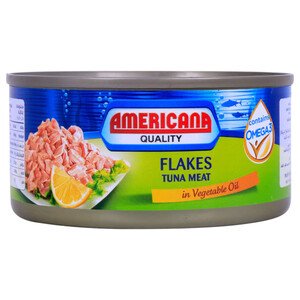Americana Tuna Flakes In Vegetable Oil 170G