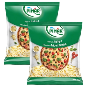 Pinar Shredded Mozzarella 200G X 2