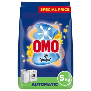 Omo Powder Laundry Detergent Automatic Comfort 5Kg