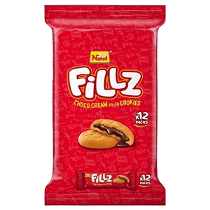 Nabil Fillz Chocolate Cream Cookies 54G X 12