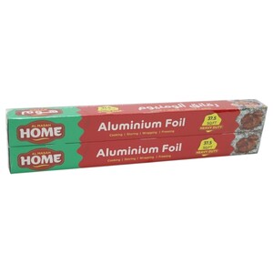 Al Masah Home Aluminum Foil 37.5 Sq.Ft X2