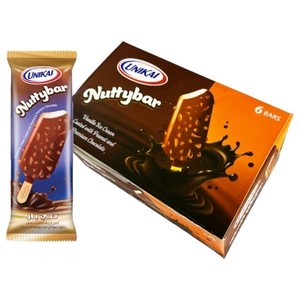Unikai Ice Cream Nutty Bar 65Ml X 6