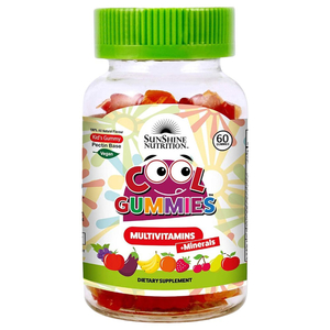 Sunshine Nutrition Cool Gummies Multi Vitamin + Mineral 60 Pieces