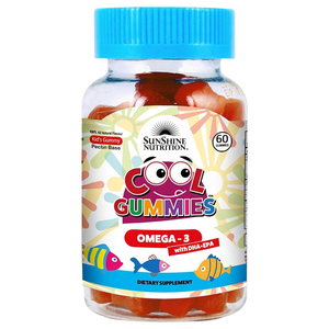 Sunshine Nutrition Cool Gummies Omega 3 60 Pieces
