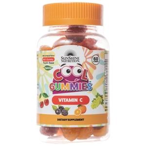 Sunshine Nutrition Cool Gummies Vitamin C 60 Pieces
