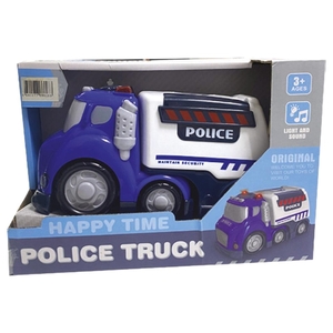 Al Jazeera Toy Police Truck With Light & Sound