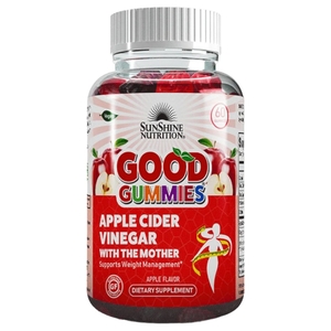 Sunshine Nutrition Good Gummies Apple Cider Vinegar 60 Pieces