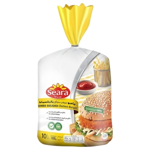 Seara Chicken Burger Jumbo 1000G