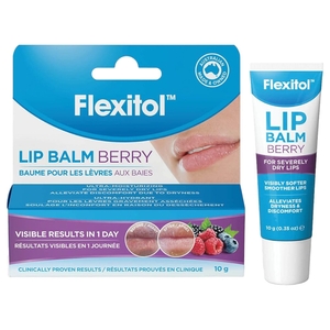 Flexitol Lip Balm Berry 10G