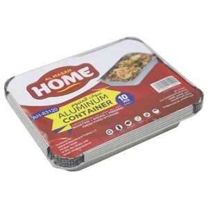 Al Masah Home Aluminum Containers 10 Pieces Ah-83120