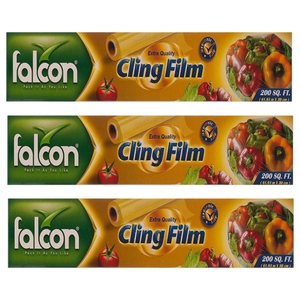 Falcon Cling Film 200Ftx30cm X 3