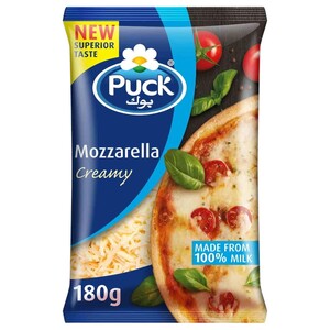 Puck Shredded Mozzarella Cheese 180G