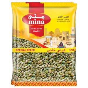 Mina Green Lentil 1Kg X2