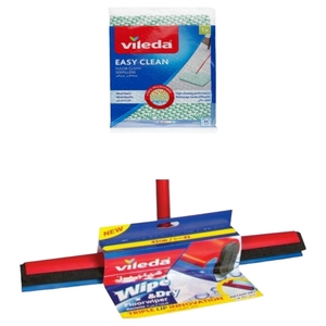 Vileda Wipe & Dry Floor Wiper + Easy Clean