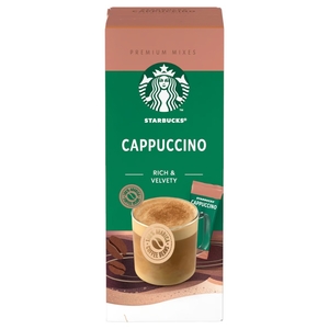 Starbucks Cappuccino Premium Instant Coffee Rich Velvety 14G X 5