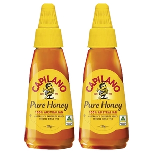 Capilano Pure Australian Honey 220G X 2
