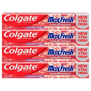 Colgate Max Fresh Spicy Fresh 75Ml X 4