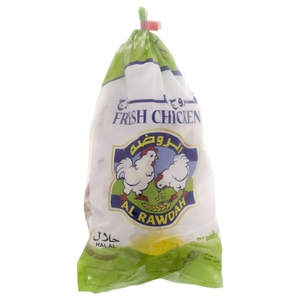 Al Rawdah Fresh Whole Chicken 900G