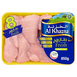 Al Khazna Fresh Chicken Cuts 8Pcs 850G