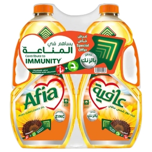 Afia Sunflower Oil 1.5L X2