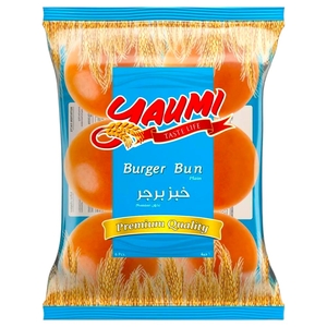 Yaumi Plain Burger Bun 6 Pieces