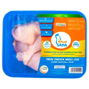 Saha Fresh Chicken Bone In Whole Legs 500G