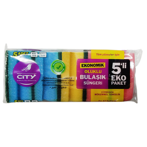 New City Scouring Sponge X5
