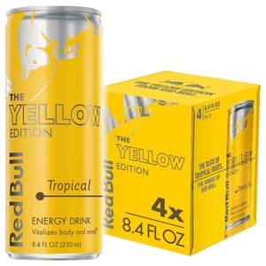 Red Bull Yellow Edition Tropical 250Ml X 4