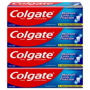 Colgate Tooth Paste Maximum Cavity Protection 75Ml X 4