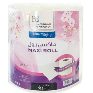 Al Ain Co-Op Jumbo Maxi Roll 325M