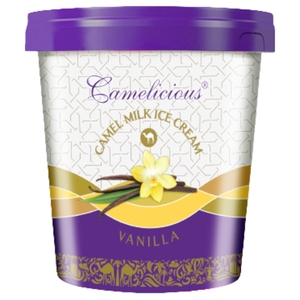 Camelicious Vanilla Camel Milk Ice Cream 400Ml