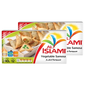 Al Islami Samosa Vegetable Frozen 240G X 2