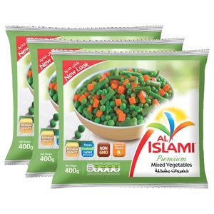 Al Islami Mix Vegetables With Corn 450G X 3