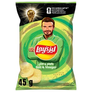 Lay's Potato Chips Salt & Vinegar 45G