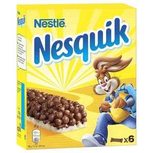 Nesquik Breakfast Cereal Bar 25G x 6