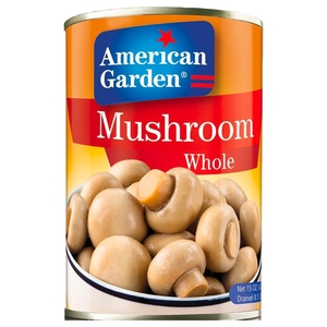 American Garden Mushrooms Whole 425G