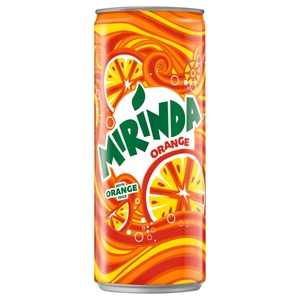 Mirinda Carbonated Drink Orange 330Ml
