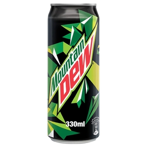 Mountain Dew Soft Drink Can 330Ml